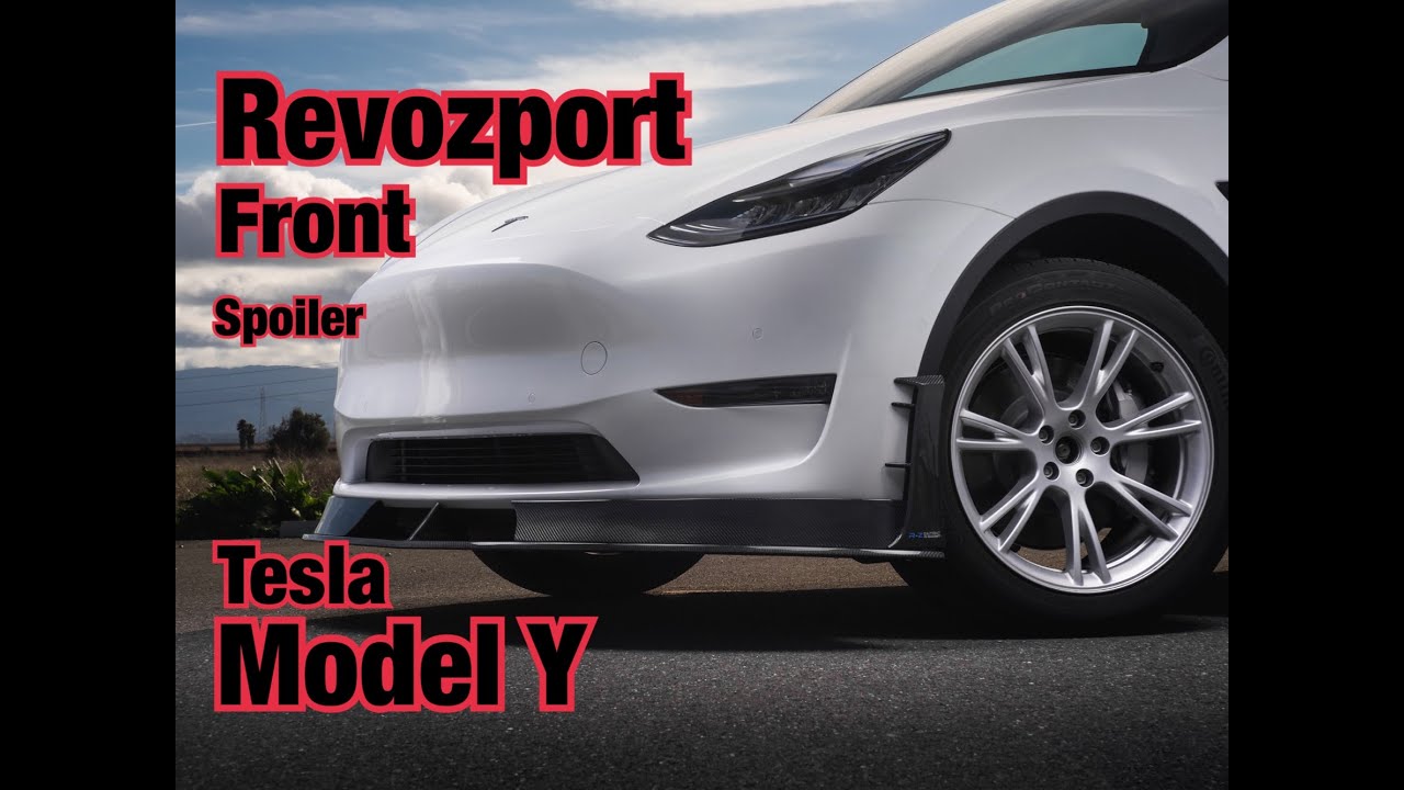 Auto Front untere Stoßstange Lippe Spoiler für Tesla Model Y 2017