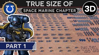 True Size of a Space Marine Chapter [999.M41] (Part 1) 3D Documentary by Invicta 718,208 views 5 months ago 23 minutes