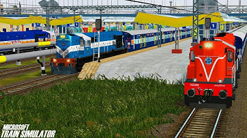 Nagpur Junction - Rewa Superfast Express || KYN WDP4D || MSTS Open Rails Journey Part 1