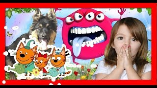 #ВЛОГ с дачи. Как ТРИ КОТА помогали нам сад сажать! Нападение Чупакабры и Наши дачные #Питомцы! #ВЛОГ с дачи. Как ТРИ КОТА помогали нам сад сажать! Нападение Чупакабры и Наши дачные #Питомцы!