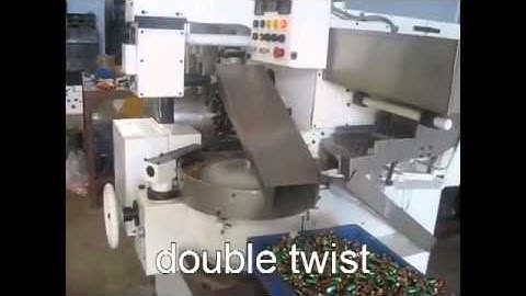 Candy Wrapping Machines Singel & Double Twist by B Kay Machine Works