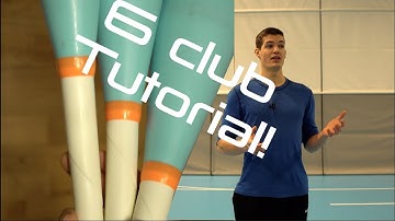 How to juggle 6 clubs | Level Advanced - Expert