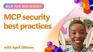 MCP security best practices