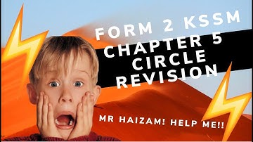 Form 2 Mathematics Chapter 5 Circle Revision Part 1 #mrsmchannel