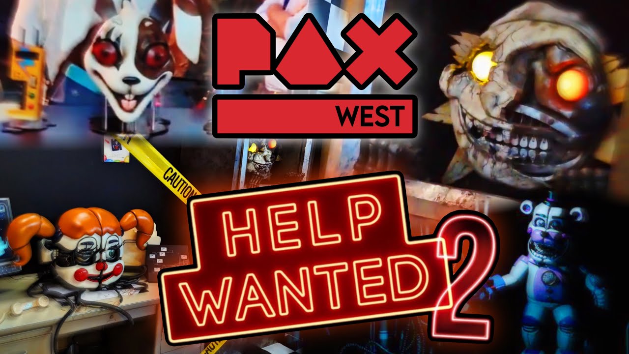 Five Nights at Freddy's PAX West 2023 Booth #fnaf #paxwest #gamingonti