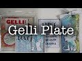 GELLI PLATE de GELLI ARTS │ FONDOS MIXED MEDIA