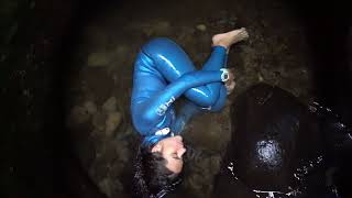 Dominica, Free-diving and Canyoning. Sofia Gomez 84 meter world record!