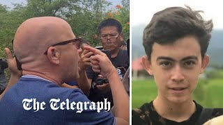 video: Watch: British father confronts man who confessed to teenage son's murder in Thailand