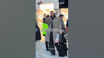Travis Kelce Leaves in Style 😭 #TravisKelce #TaylorSwift #Swifties #Shorts