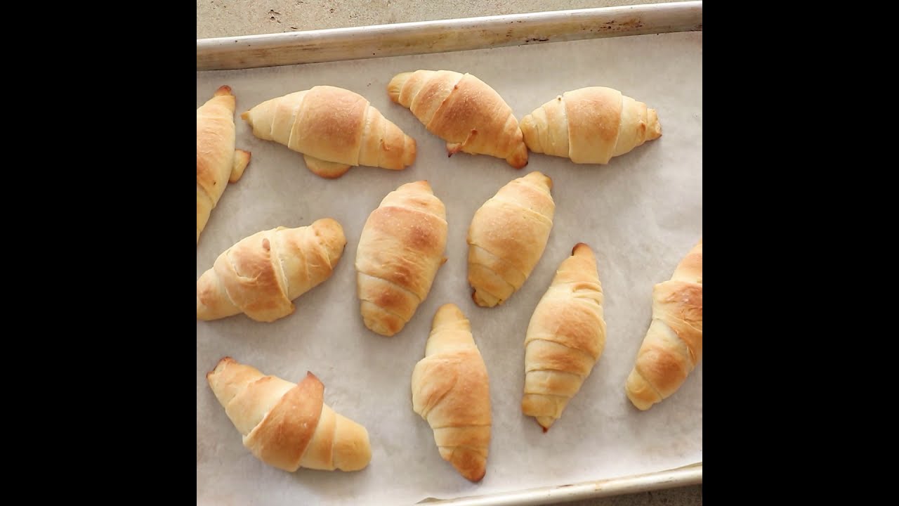 Homemade Crescent Rolls - Immaculate Bites