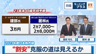 2023年度日本株市場 “割安”克服の道は見えるか【日経モープラFT】（2023年4月7日）