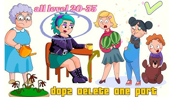 Dop2 : delete one part  |Games|  gameplay all Walkthrough levels All 20-40 level Answers