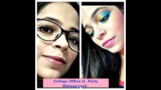 Day To Night Makeup In 5 Minutes Office To Party Neha Beauty Makeup