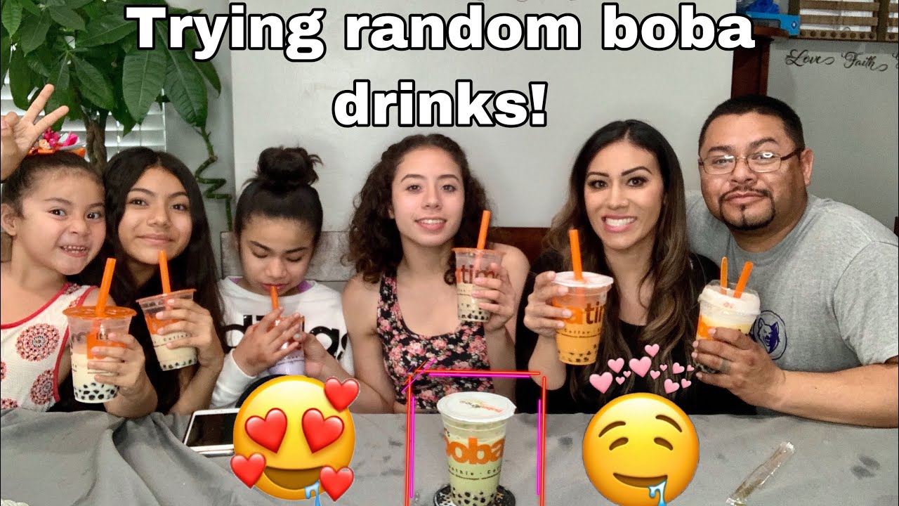 Random Boba Trying different boba drinks from It’s boba time! | Autism Royalty ...