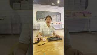Wireless, Bluetooth, or Wired? 3 ways to connect.#DeskSetup #TechAccessories #Workspace #Technology