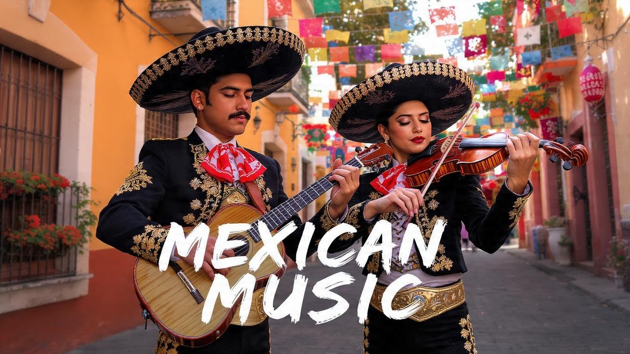 Traditional Mexican Instrumental Music | Mariachi Guitar & Accordion Folk Classics vol.27