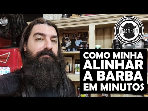 Alinhe sua BARBA em INSTANTES