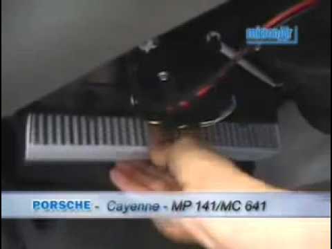 Как поменять салонный фильтр на порше 955