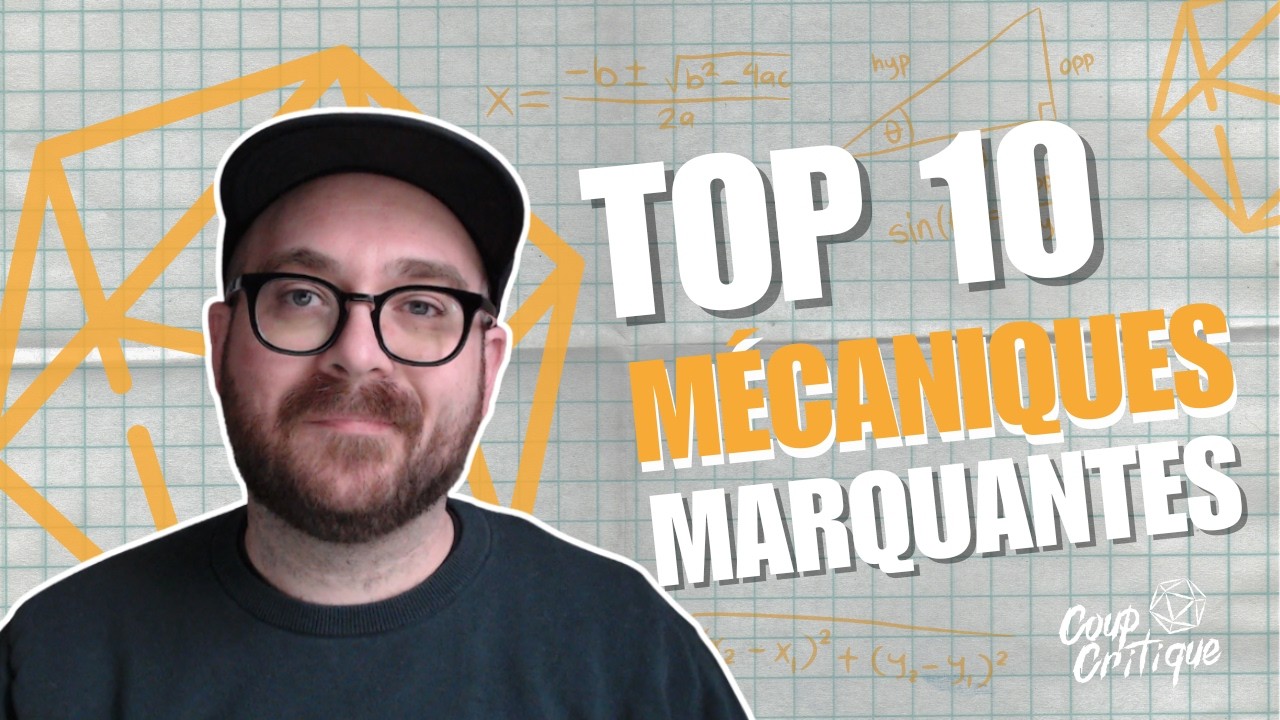 DESIGN JDR | TOP 10 de mes mécaniques marquantes 🎲🧮🎲