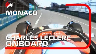 ONBOARD: Ferrari F1 | Monaco Grand Prix 2024