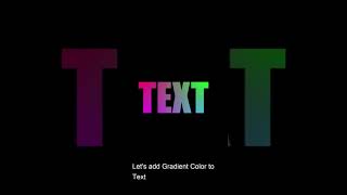 Adding Gradient Color to Text | Adobe Premiere Pro Tutorial | Youtube Shorts Adding Gradient Color to Text | Adobe Premiere Pro Tutorial | Youtube Shorts