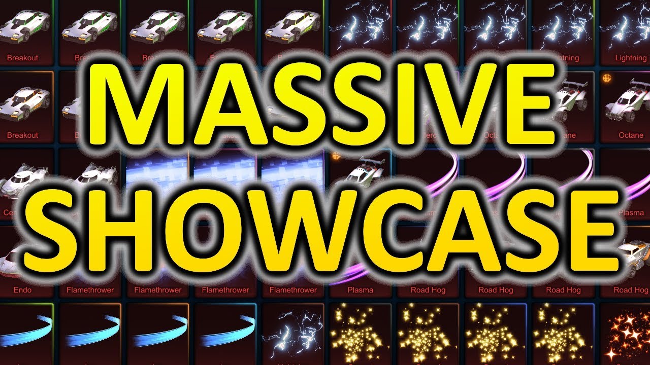 SHOWCASE - Painted Octane / Merc / Venom / X-Devil / Breakout & Painted Import Boost - Rocket League