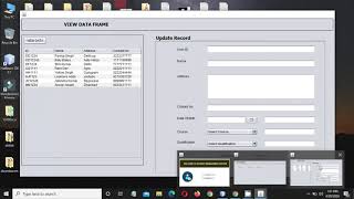 Famous PROJECT PART 13 USING SWING IN JAVA | RUNNING COMPLETE  PROJECT AND REMOVING MAIN METHOD Profile