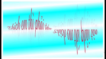 [WordArt-LaTeX] Tạo chữ nghệ thuật - Hiệu ứng Tikz text effects.