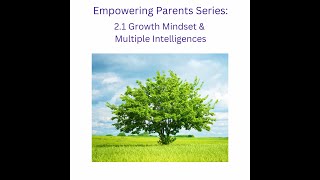 2.1 Growth Mindset & Multiple Intelligences