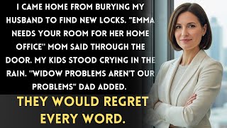 My Parents Changed the Locks While I Was at My Husband's Funeral — My Sister Needed My Room