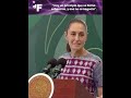 Claudia Sheinbaum reiteró la importancia de mantener siempre el respeto a la soberanía nacional. 🤝