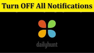 How To Disable Dailyhunt App Notifications Android & Ios - Turn Off Dailyhunt Notifications screenshot 2