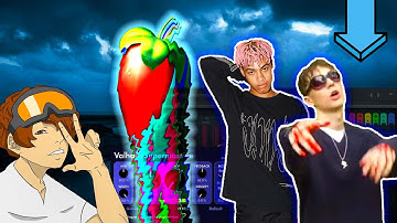 How to Make DRAINED Beats for bladee & ecco2k in FL STUDIO