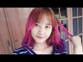 UNICORN HAIR!! Dgn Pewarna Makanan | Cara Cat Rambut Pink Fuschia-Purple | Warna rambut ala Wengie