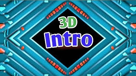 3D Intro | With Out Text | Smart Technology