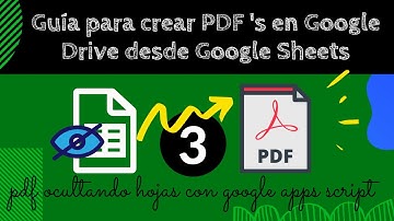 Guía para crear pdf en Google Drive tutorial 3