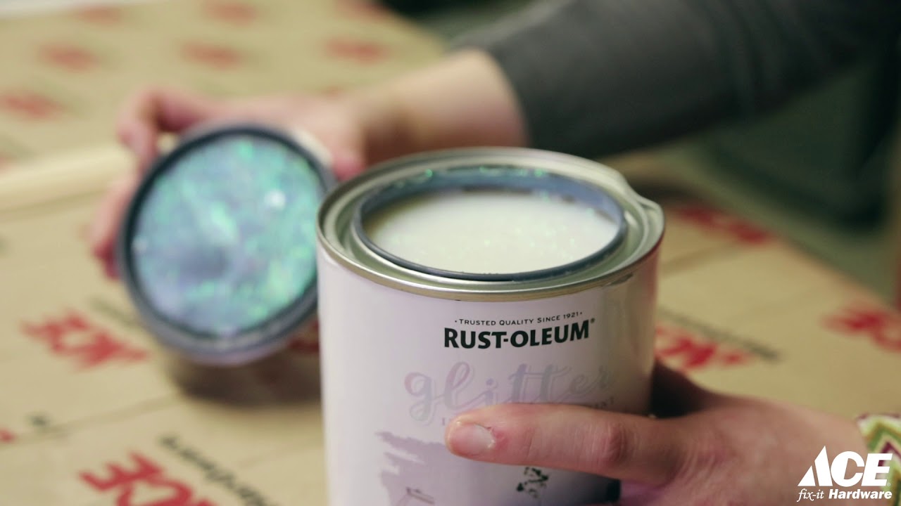 Customer Vids: Glitter Paint Additive Wall 