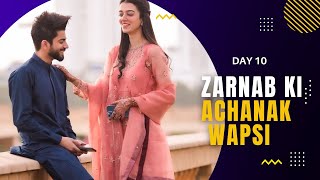 Zarnab Ki Achank Wapsi - TIME TRAVEL 😅😁| Laraib Khalid | Zarnab Fatima | Daily F-Log | 10