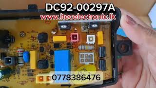 SAMSUNG Top Loading Washing Machine PCB   DC92-00297A