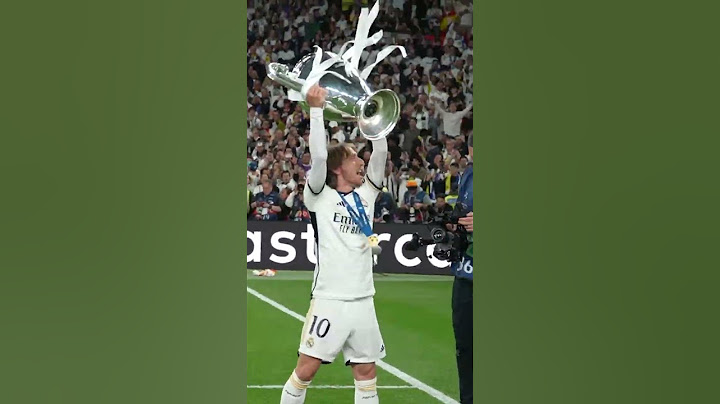 Luka Modric's 6th #UCL title with Real Madrid 🤍