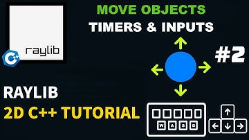 Keyboard Input, Cooldowns & Timers | Raylib 2D C++ Tutorial #2