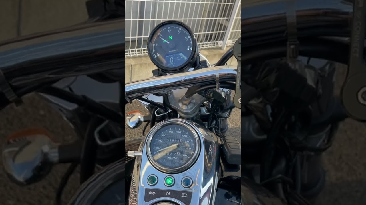 カワサキ エリミネーター250 v オススメマルチメーター - YouTube