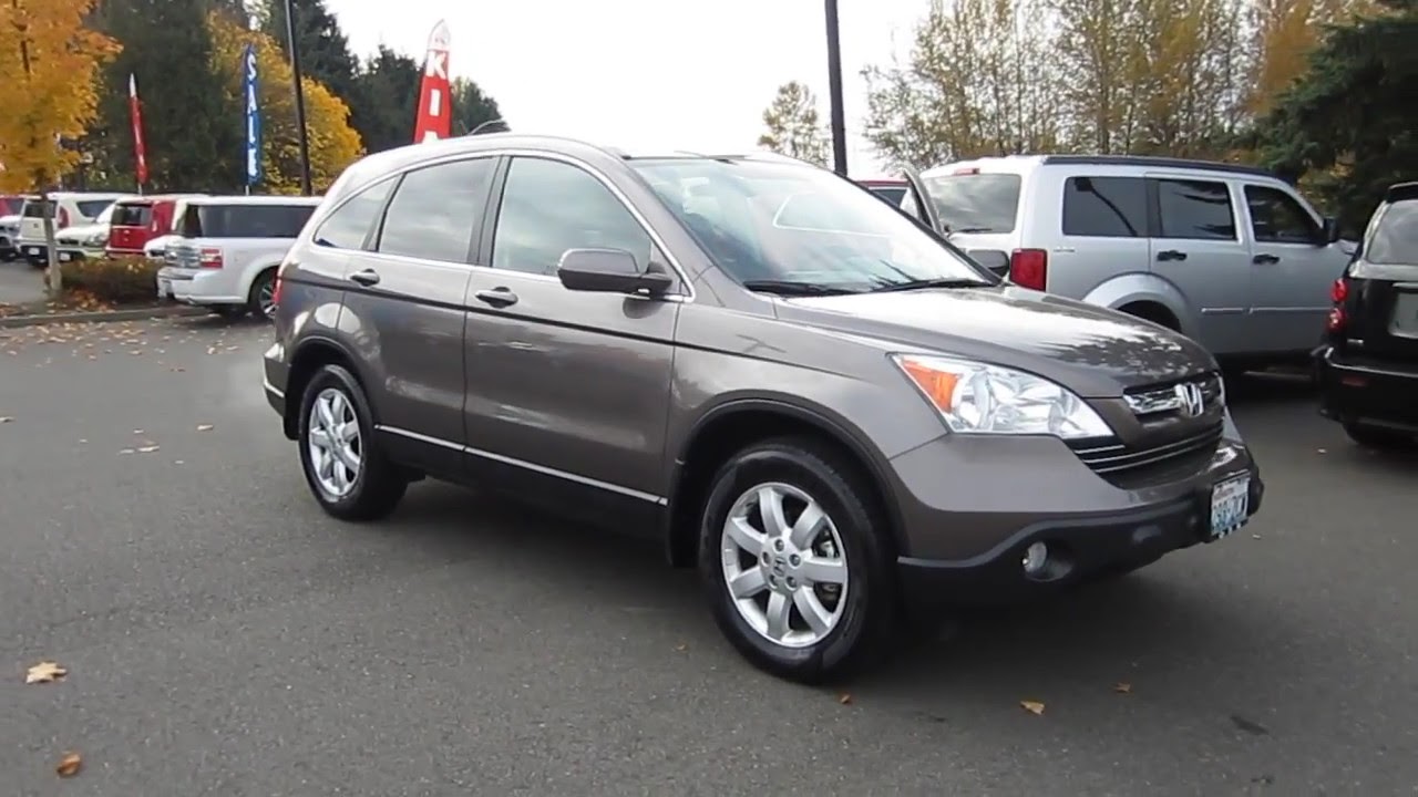 2009 Honda CRV, Urban Titanium Metallic STOCK K1314241