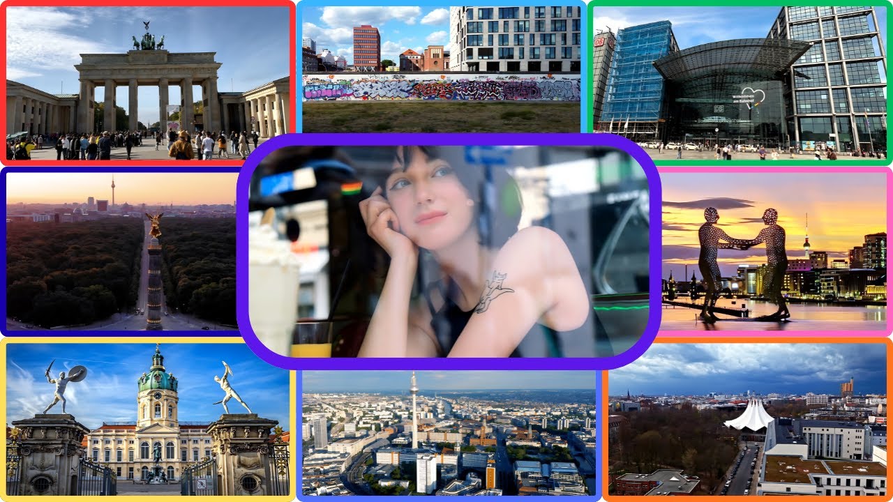 The best aerial views of Berlin (Germany) in 4K!