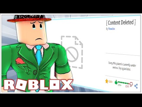 This Roblox Game Got Deleted Again Youtube - real 1x1x1x1 legendary shirt roblox