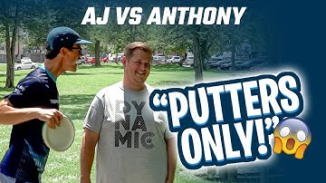 A.J. Risley vs Anthony van den Heuvel Using Only Dynamic Discs Wardens!