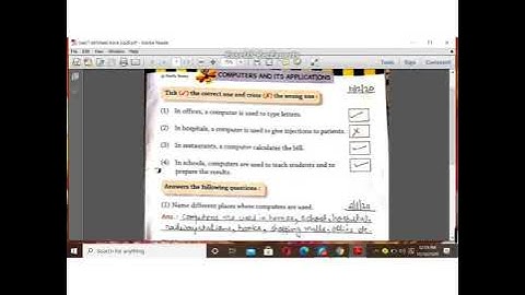 CBSE Online Classes Class-1 Computer Topic-Computer and Its Application