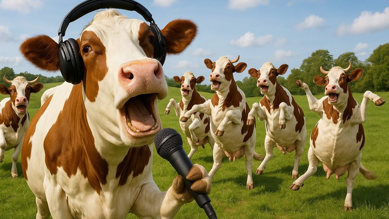 FUNNY COW DANCE Con bò - Con trâu - Nhạc con bò - Con bò ăn 2024 | Cow Dance Mix | Dancing Cow