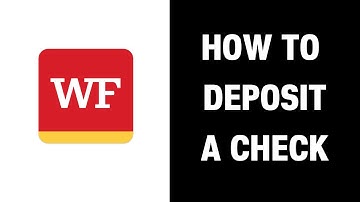 How to Deposit a  Deposit a check in Wells Fargo App (2025).