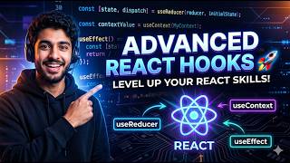 Master Advanced React Hooks in 2 Minutes 🚀 | useReducer, useContext &amp; Custom Hooks Explained!